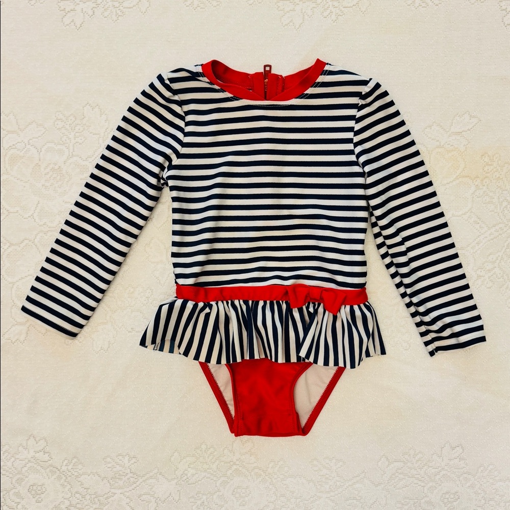 Cat and Jack sailor, one-piece swimsuit. Size 4. Great condition!